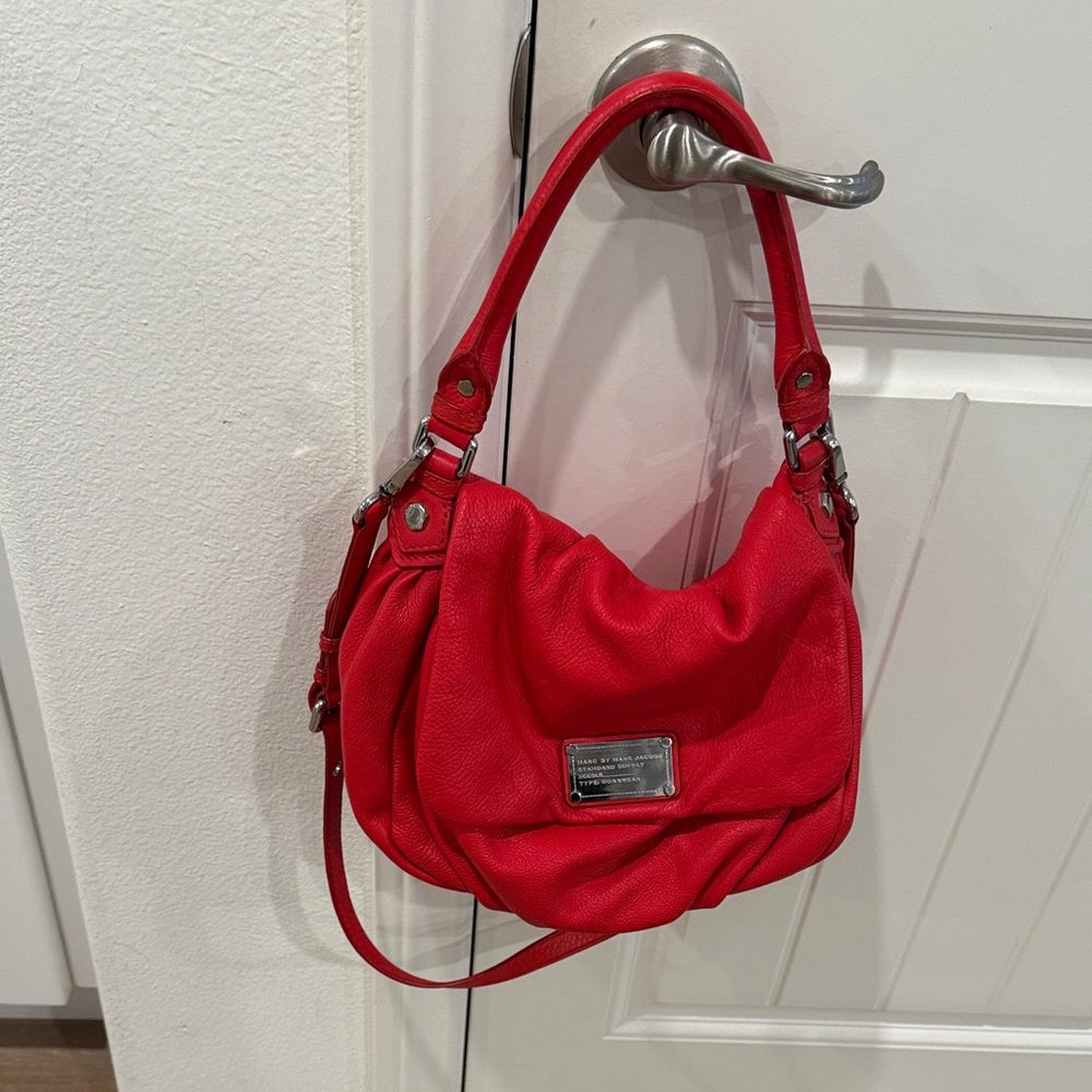 Marc By Marc Jacobs Red Hobo Bag